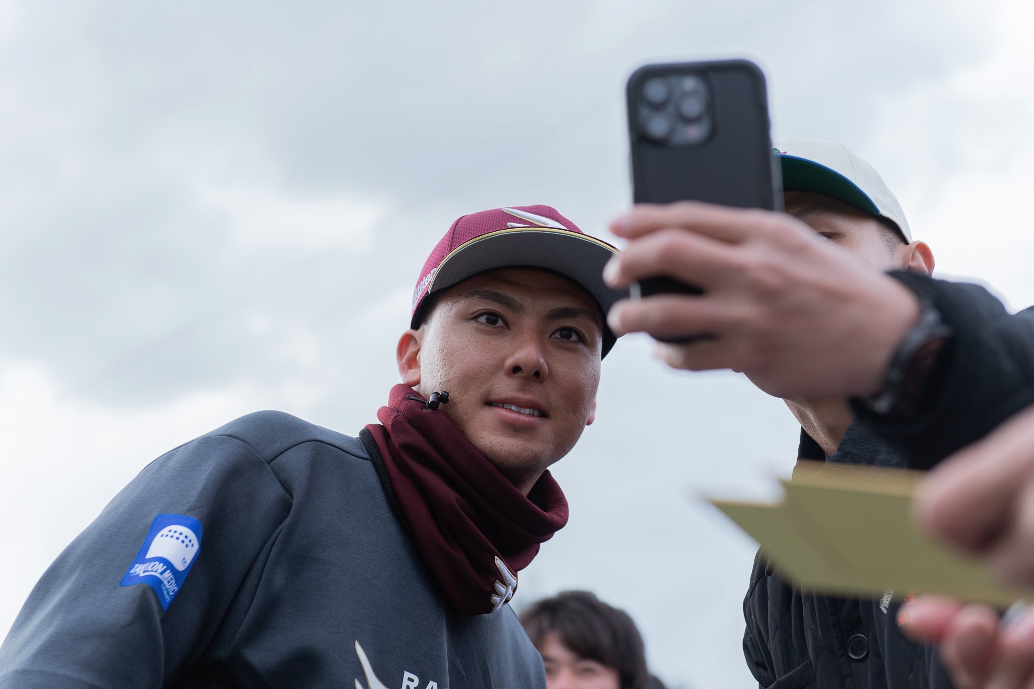 念願の新背番号「6」を背負い、さらなる成長を誓う楽天