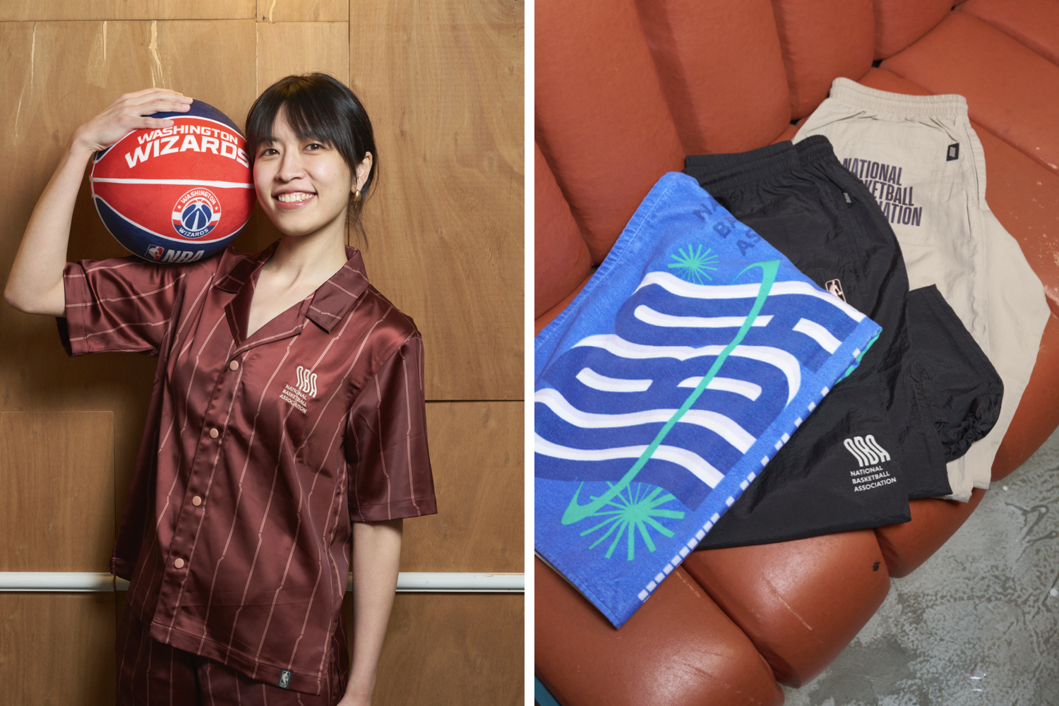 NBAファンとシェアしたい。初コラボに込めた、グラフィックデザイナー